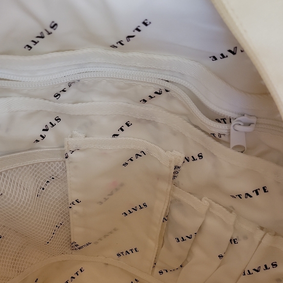 🌈 STATE Kane Kids Rainbow Sequin Confetti Backpack - Cream and Multicolor - Picture 9 of 14